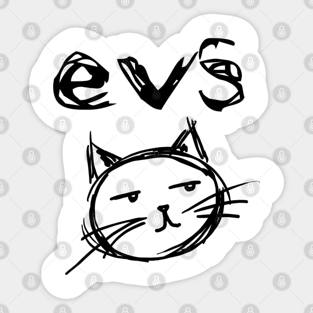 EVS 1 Sticker by HelenaCooper